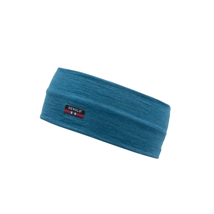 Devold Breeze Merino 150 Headband Blue Melange Devold