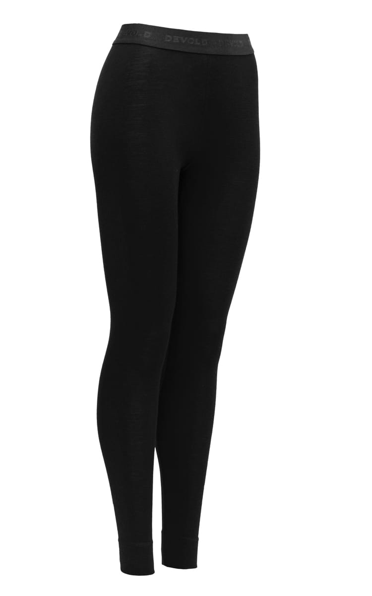 Devold Women's Lauparen Merino 190 Long Johns Black