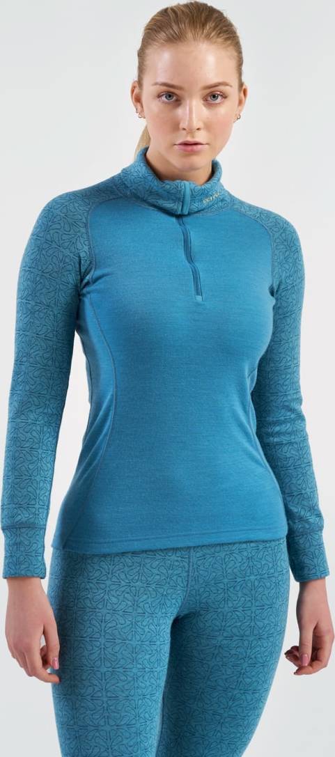 Devold Women's Duo Active Merino 210 Zip Neck Moon Devold