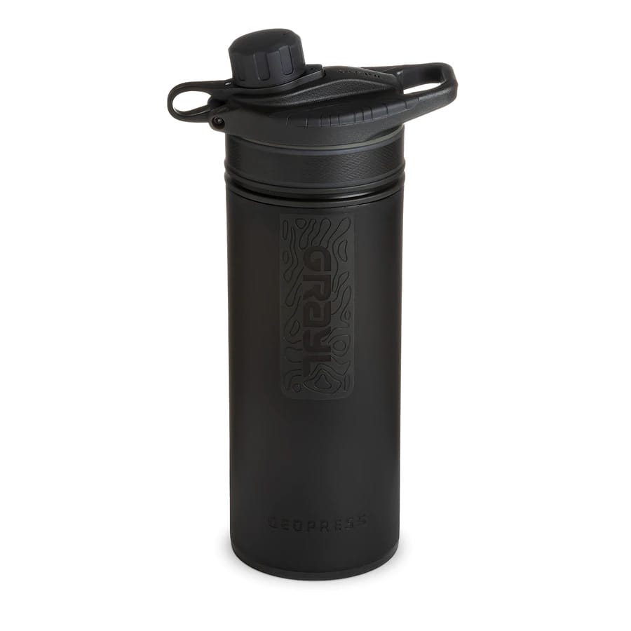 Grayl Geopress Purifier Bottle Covert Black