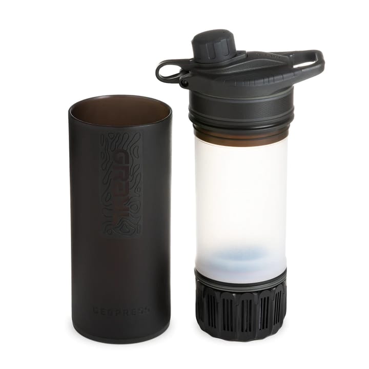 Grayl Geopress Purifier Bottle Covert Black Grayl