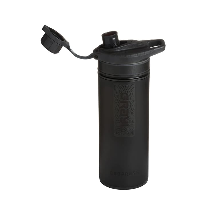 Grayl Geopress Purifier Bottle Covert Black Grayl