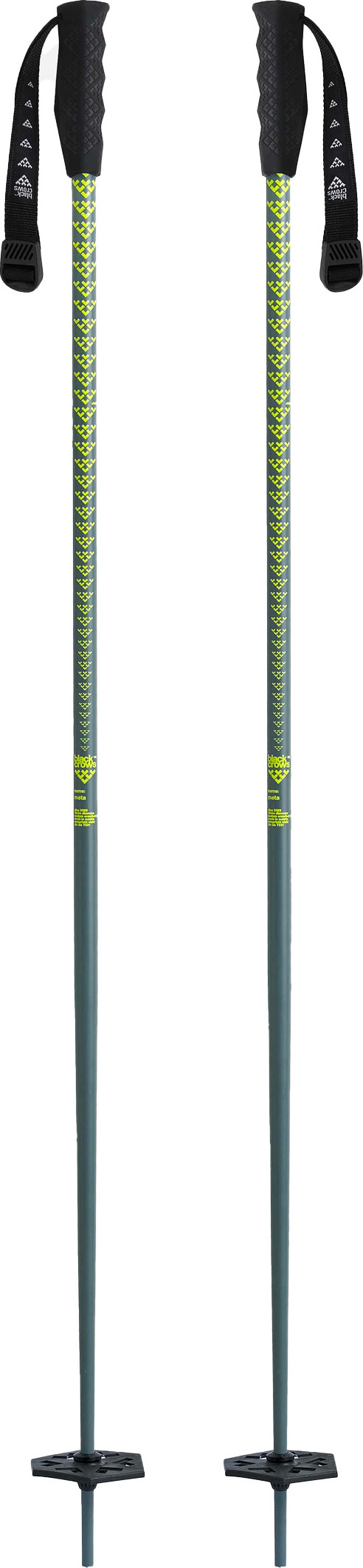 Black Crows Meta Poles Grey/yellow