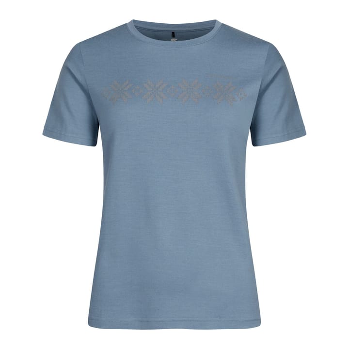 Gridarmor Women's Larsnes Merino T-Shirt Blue Shadow Gridarmor