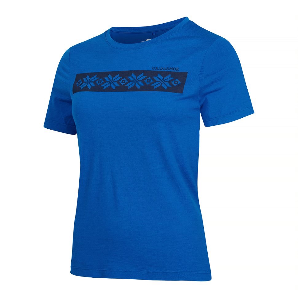 Gridarmor Odda Merino T-shirt Women’s Snorkel Blue