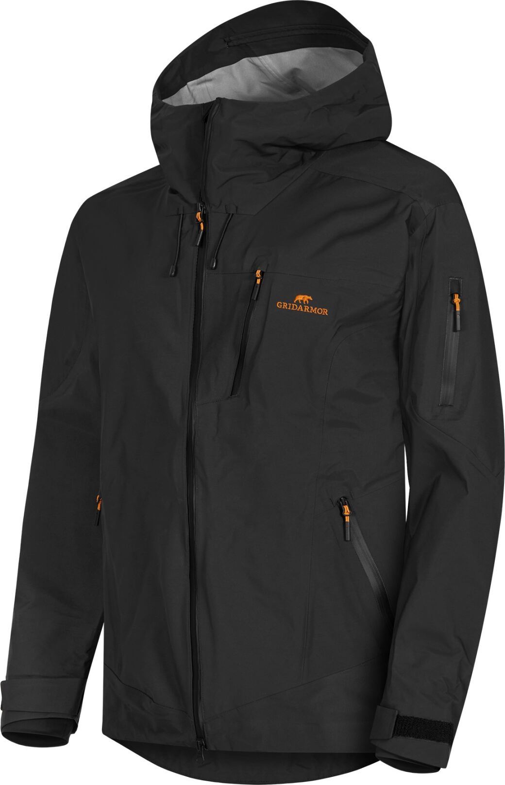 Gridarmor Men’s Storfosna 3-Layer Shell Jacket Jet Black