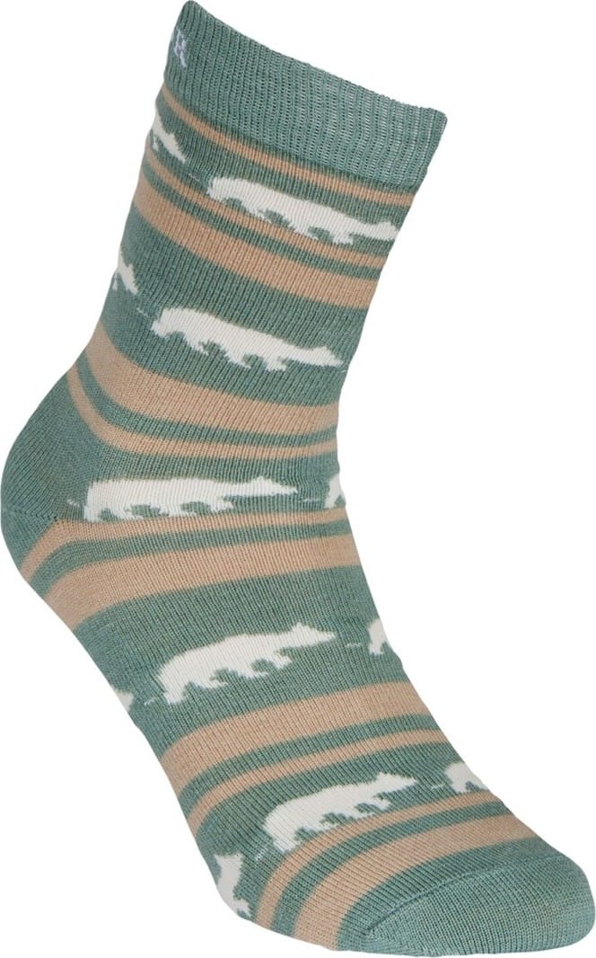 Gridarmor Striped Bear Merino Socks Green Bay Gridarmor