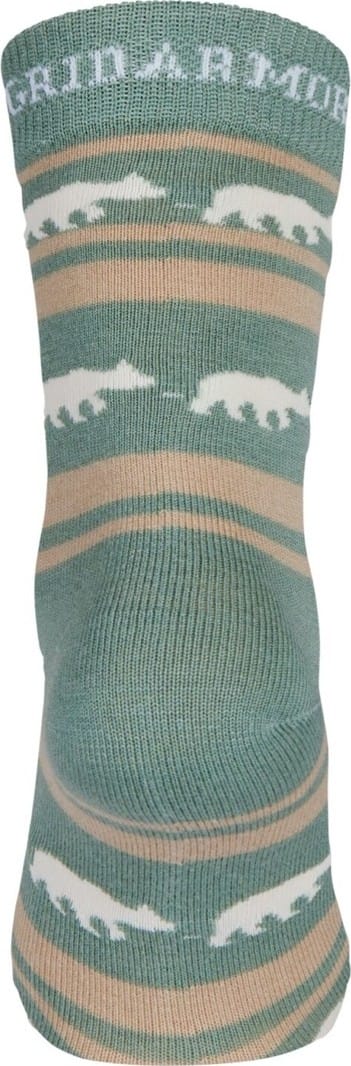 Gridarmor Striped Bear Merino Socks Green Bay Gridarmor