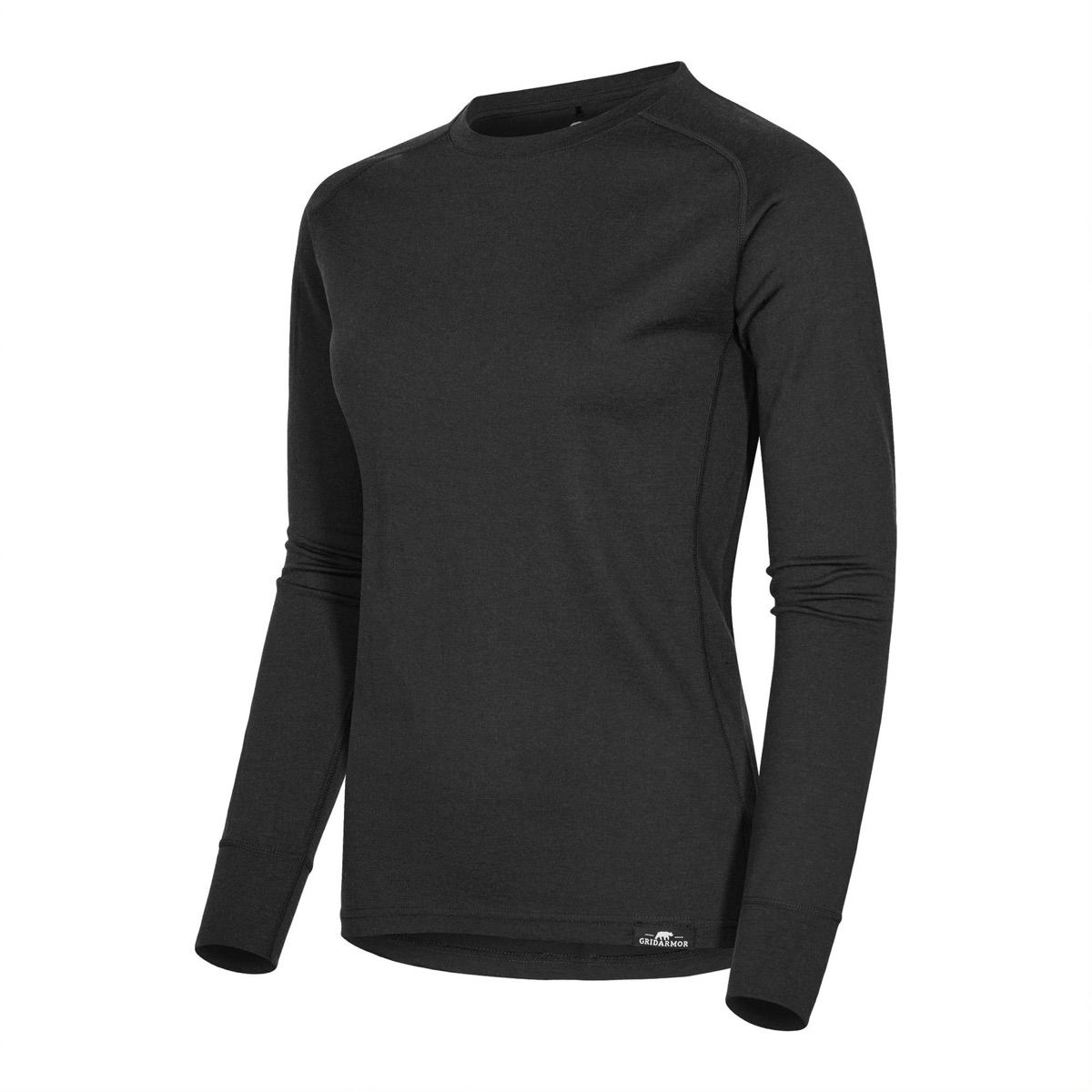 Gridarmor Women's Viks Wool Top 2.0 Black Beauty