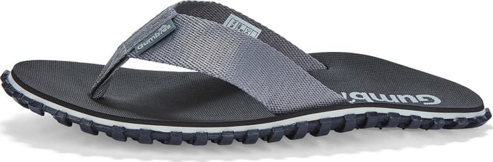 Gumbies Unisex Duckbill Flipflops Black/Grey Gumbies