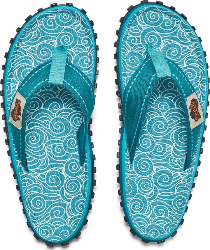 Gumbies Unisex Islander Turquoise Swirls Gumbies