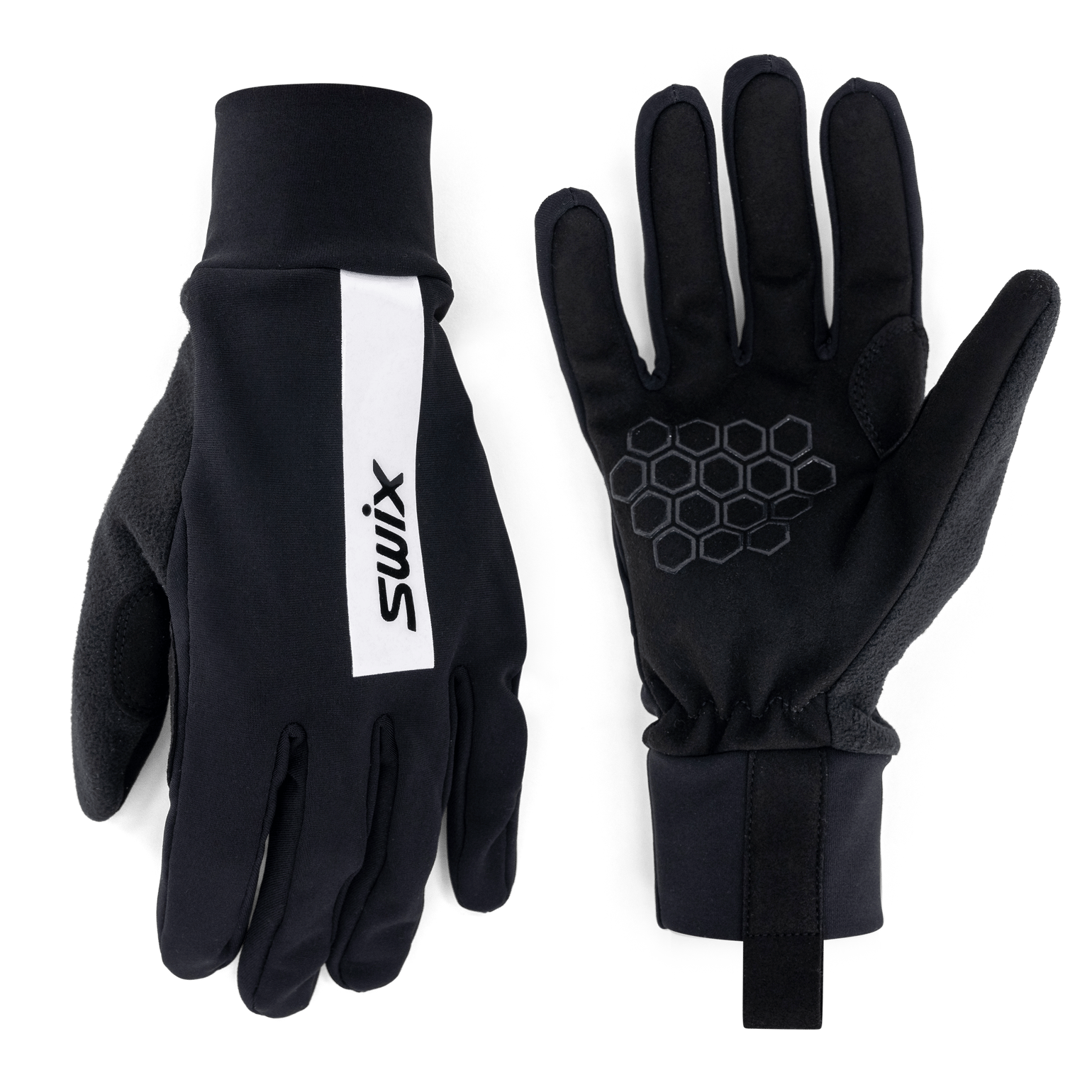 Swix Focus Glove Black/Bright White