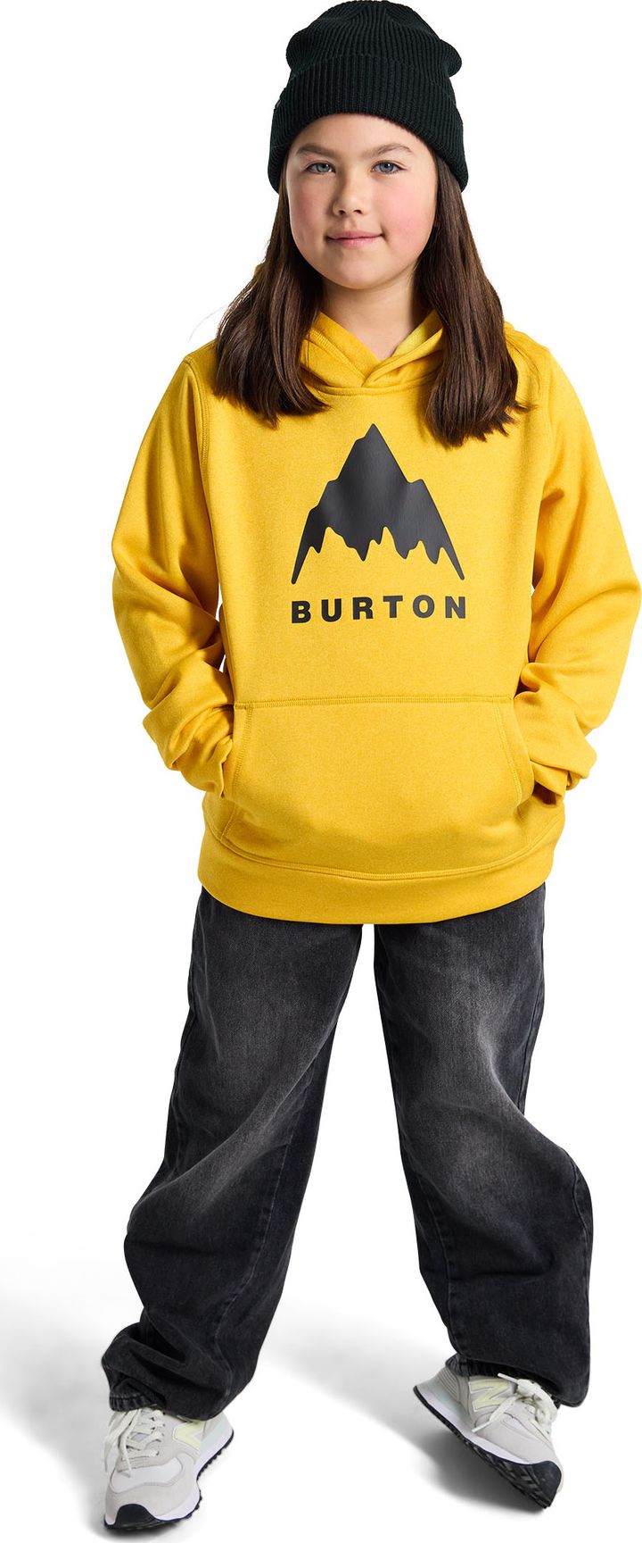 Burton Kids Oak Pullover Goldenrod Heather Burton