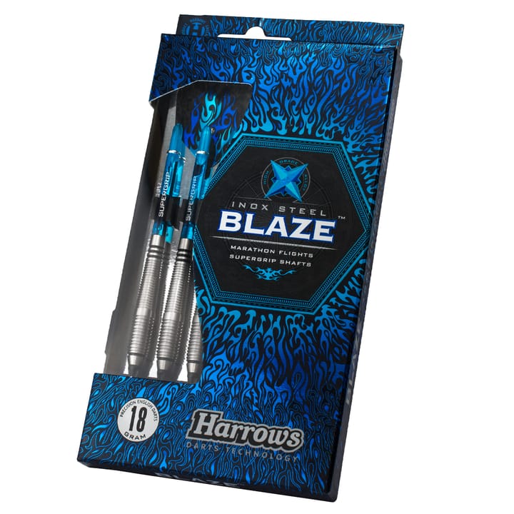 Harrows Dart Arrows Softtip Blaze Inox Steel 18gr Assorted Colors Harrows