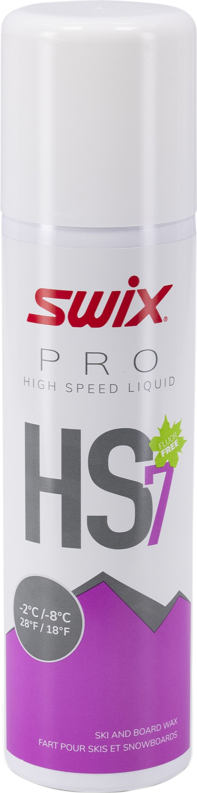 Swix Hs7 Liquid Violet, -2°C/-8°C, 125ml Nocolor Swix