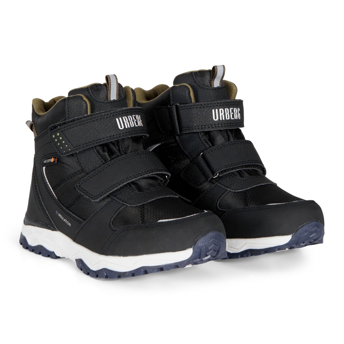 Urberg Kids’ Ice Boot Black Beauty/Capers