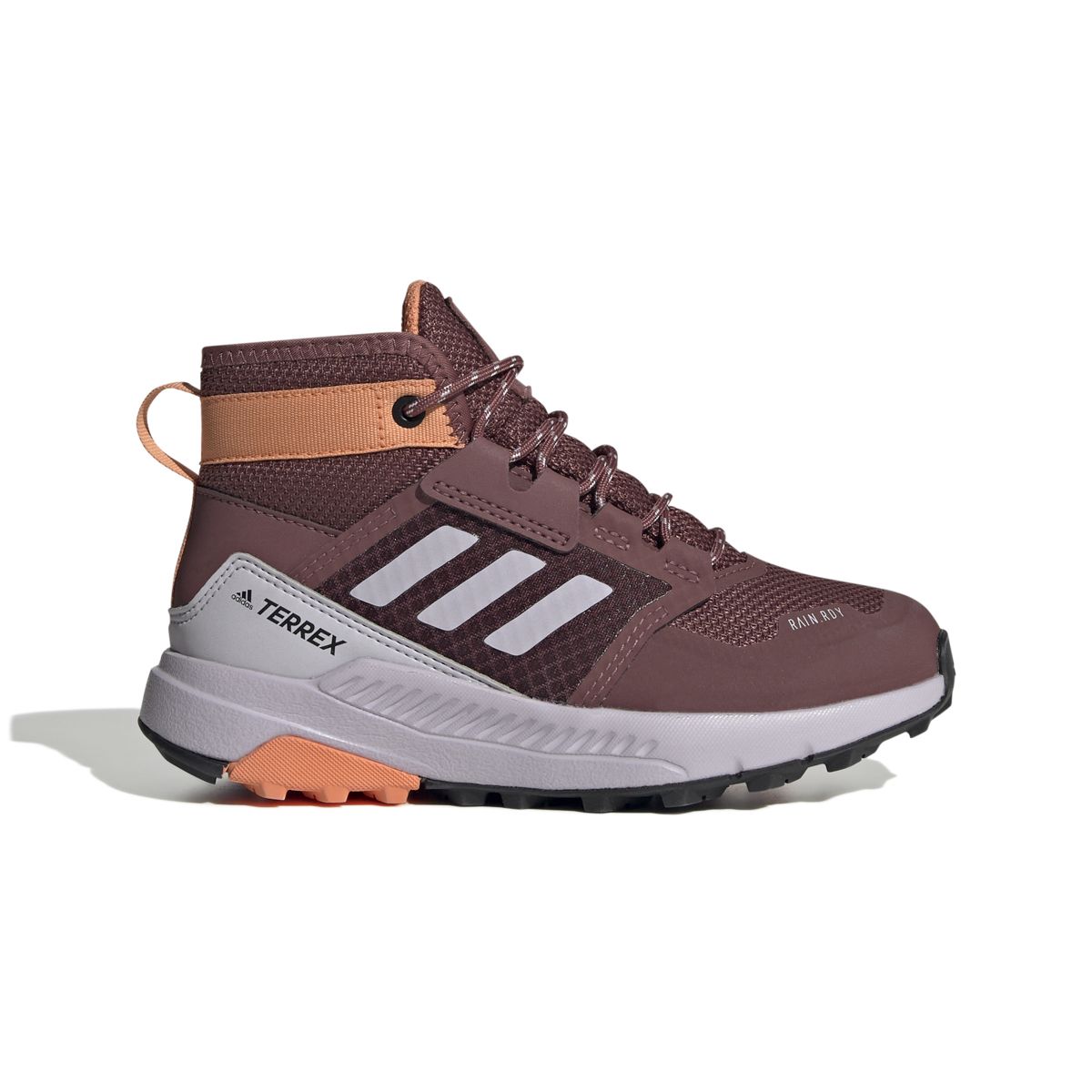 Adidas Kids' Terrex Trailmaker Mid RAIN.RDY Quicri/sildaw/ambtin