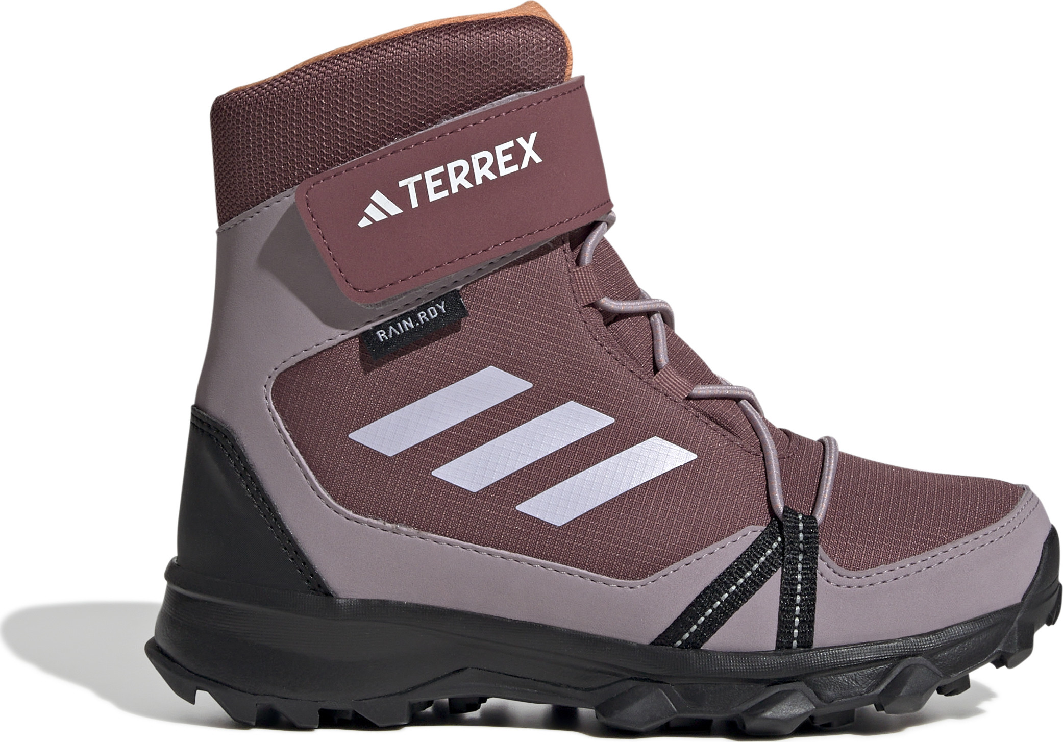 Adidas Kid’s Terrex Snow Hook-and-Loop COLD.RDY Winter Skor Quicri/Sildaw/Ambtin