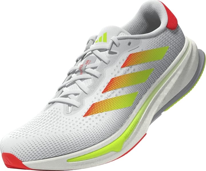 Adidas Men's Supernova Rise Ftwwht/Solarred/Luclem Adidas