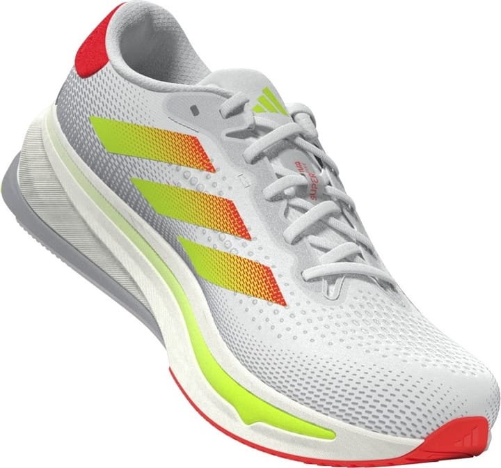 Adidas Men's Supernova Rise Ftwwht/Solarred/Luclem Adidas