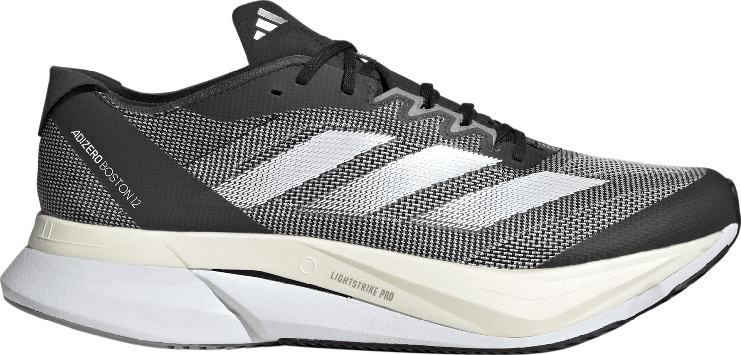 Adidas Men’s Adizero Boston 12 Shoes Core Black/Cloud White/Carbon