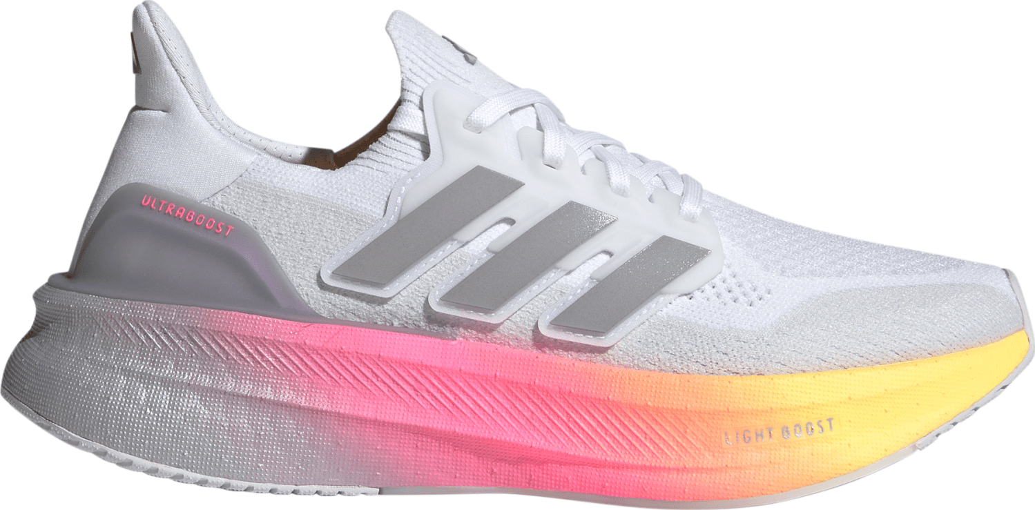 Adidas Women’s Ultraboost 5 Running Shoes FTWR White/Glory Grey/Lucid Pink