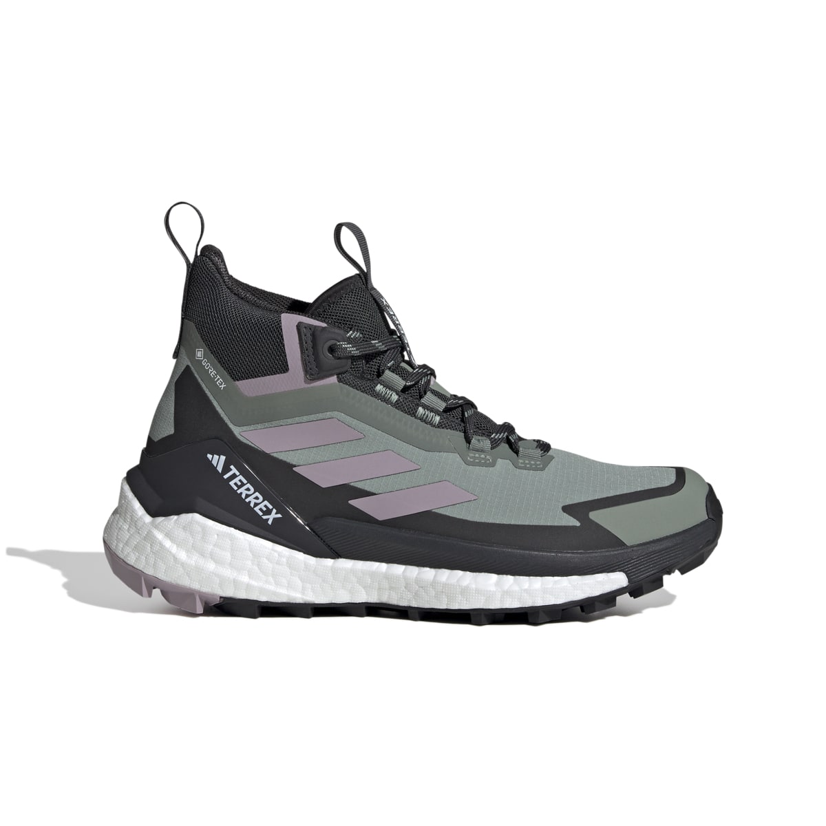 Adidas Women’s TERREX Free Hiker GORE-TEX 2.0 Hiking Shoes Silgrn/Prlofi/Carbon