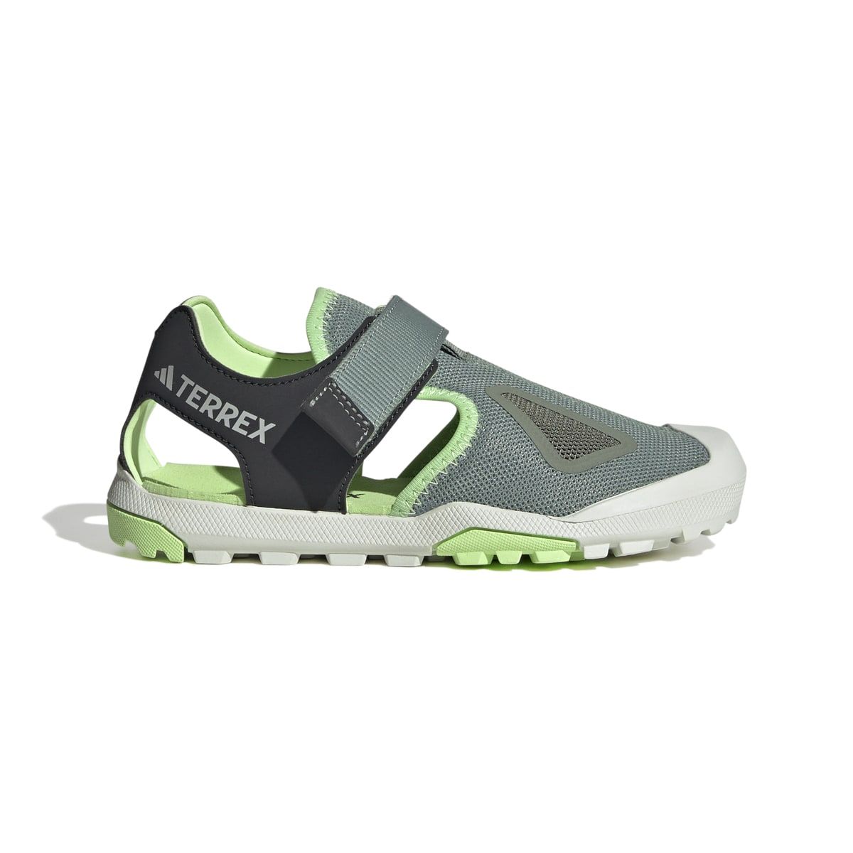 Adidas Kids' Terrex Captain Toey 2.0 Sandals Silver Green/Carbon/Green Spark