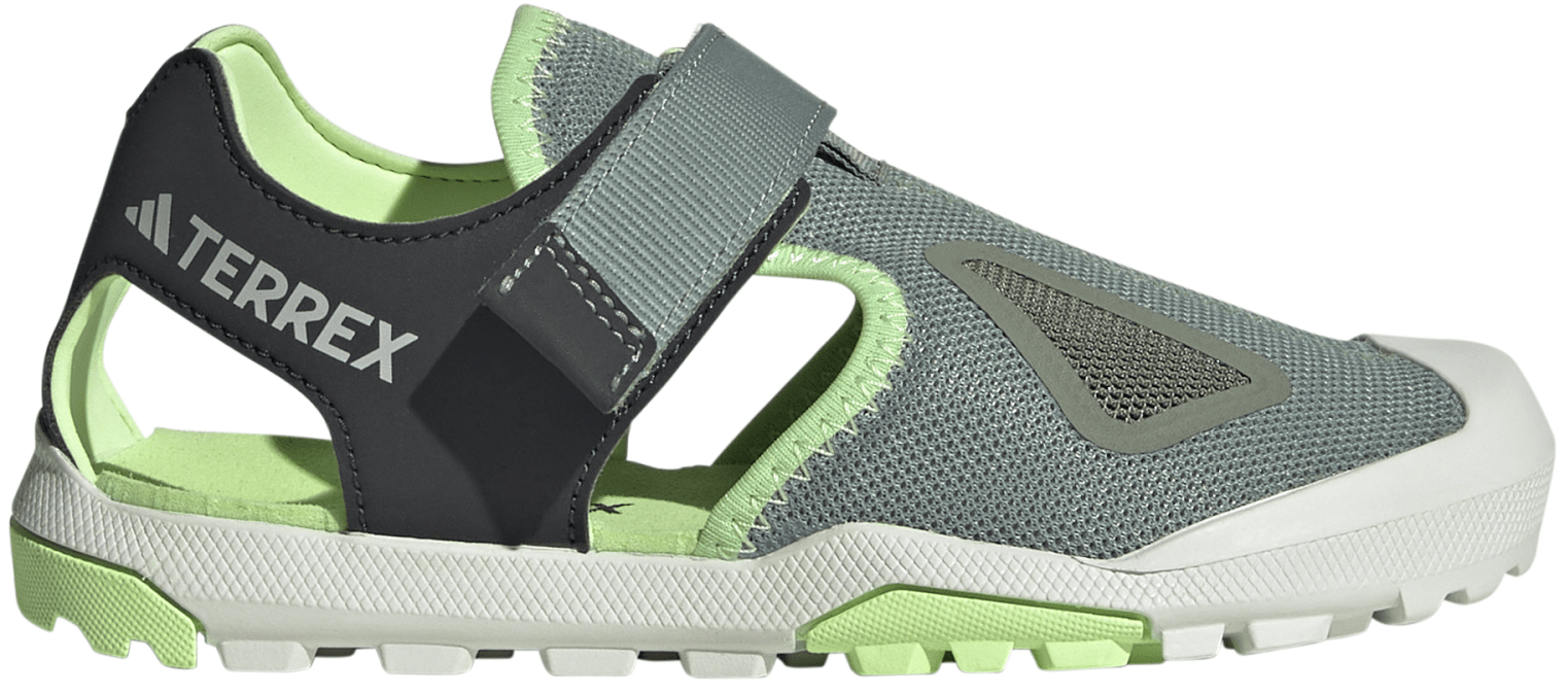 Adidas Kids’ Terrex Captain Toey 2.0 Sandals Silver Green/Carbon/Green Spark