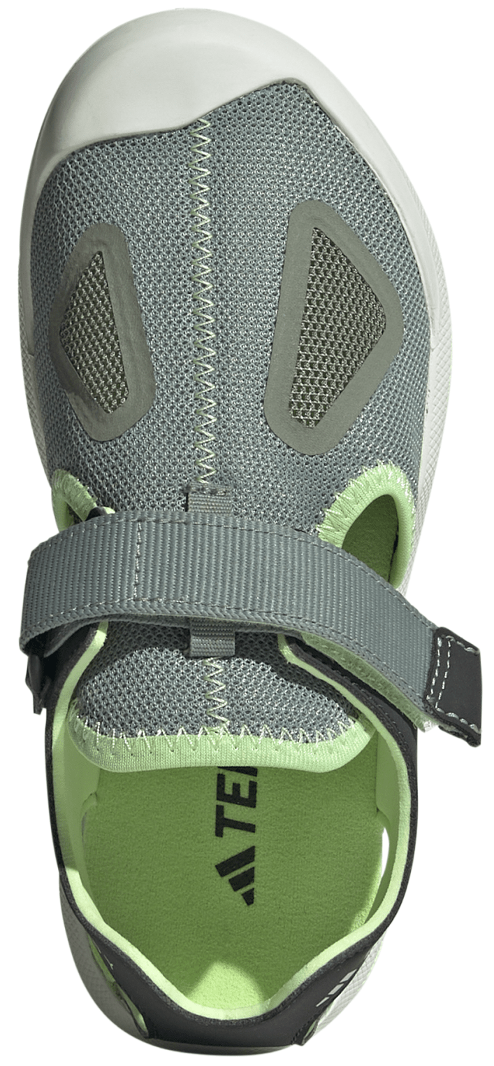 Adidas Kids' Terrex Captain Toey 2.0 Sandals Silver Green/Carbon/Green Spark Adidas