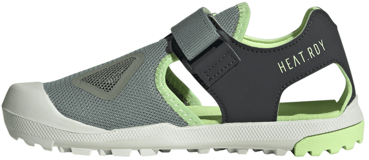 Adidas Kids' Terrex Captain Toey 2.0 Sandals Silver Green/Carbon/Green Spark Adidas