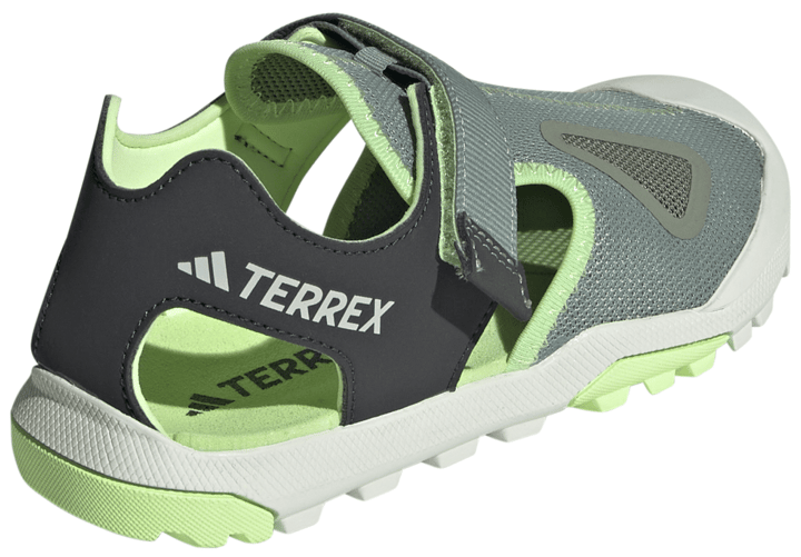 Adidas Kids' Terrex Captain Toey 2.0 Sandals Silver Green/Carbon/Green Spark Adidas