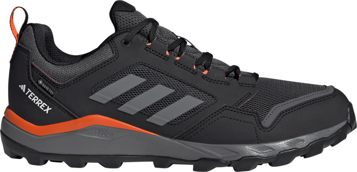 Adidas Men’s Tracerocker 2.0 GORE-TEX Trail Running Shoes Grey Six/Grey Four/Impact Orange