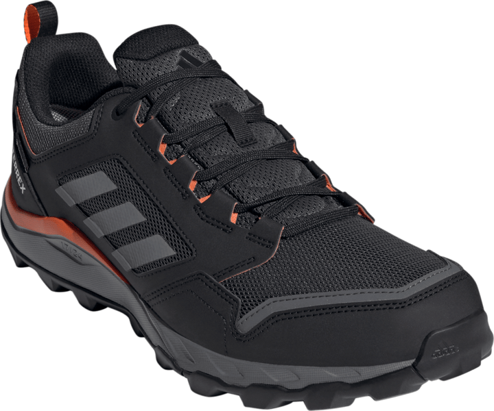 Adidas Men's Tracerocker 2.0 GORE-TEX Trail Running Shoes Grey Six/Grey Four/Impact Orange Adidas