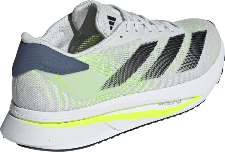 Adidas Men's Adizero SL 2 Running Shoes Dash Grey/Core Black/Lucid Lemon Adidas