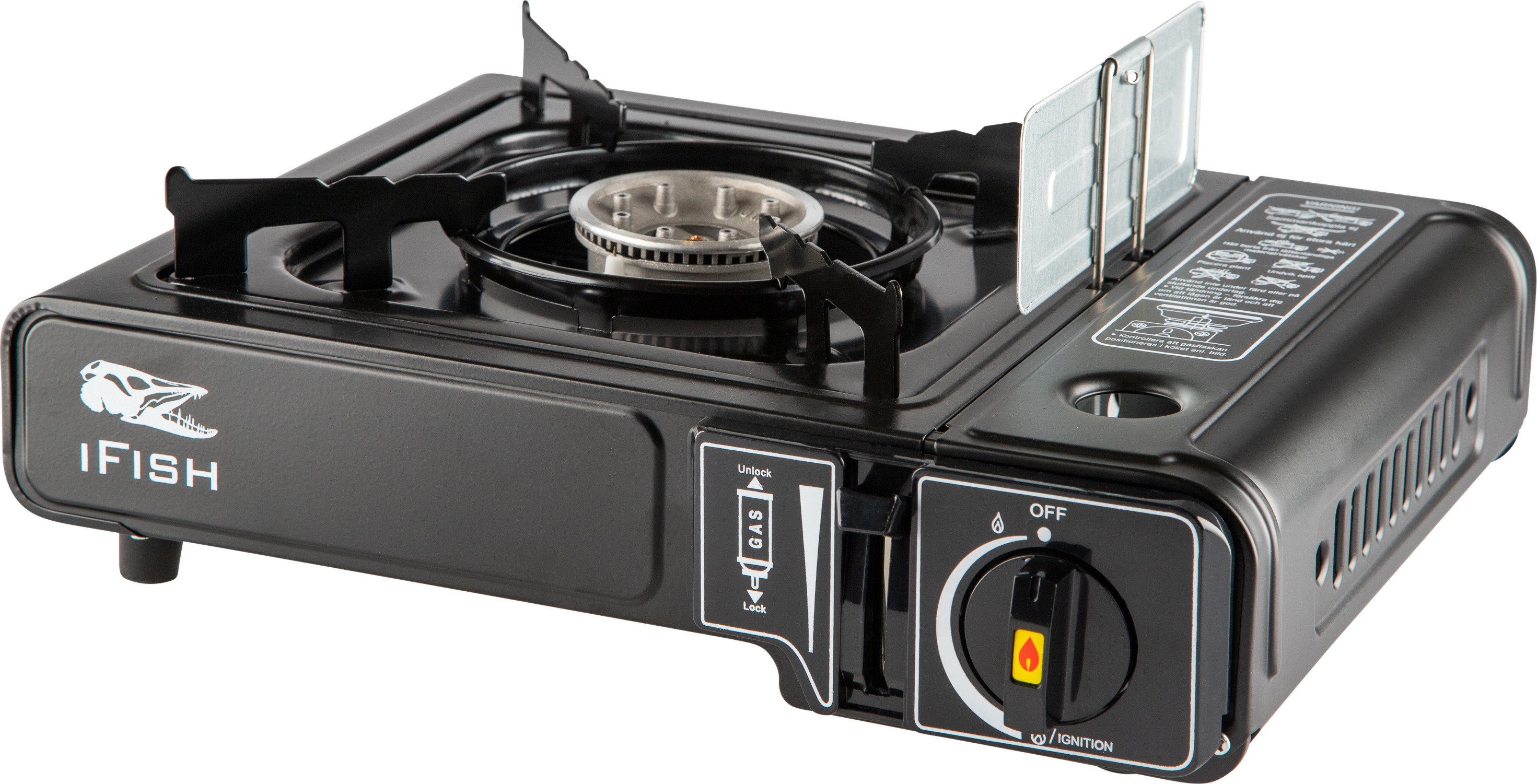 iFish Cook’n Go Gas Stove Black