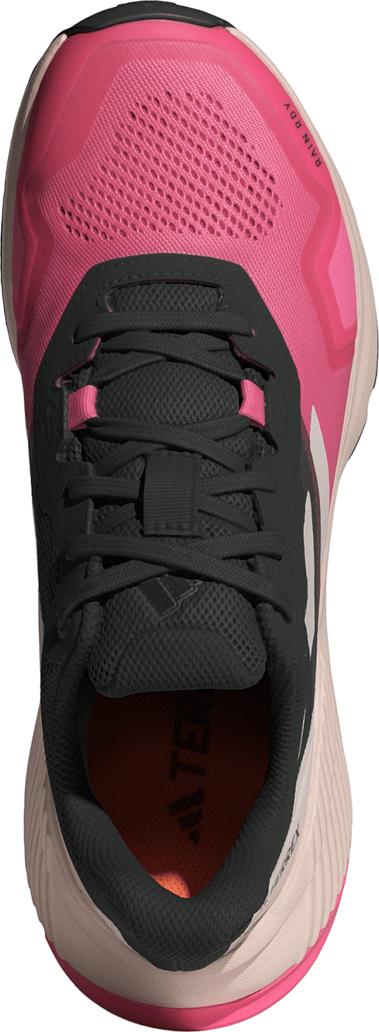 Adidas Women's Terrex Soulstride RAIN.RDY Trail Running Shoes Pink Fusion/Putty Mauve/Core Black Adidas