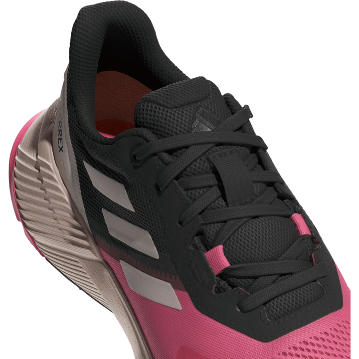 Adidas Women's Terrex Soulstride RAIN.RDY Trail Running Shoes Pink Fusion/Putty Mauve/Core Black Adidas