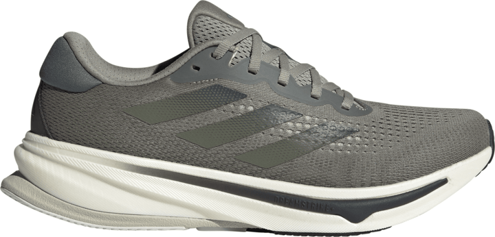 Adidas Men's Supernova Rise Running Shoes Silver Pebble/Legend Ivy/Olive Strata Adidas