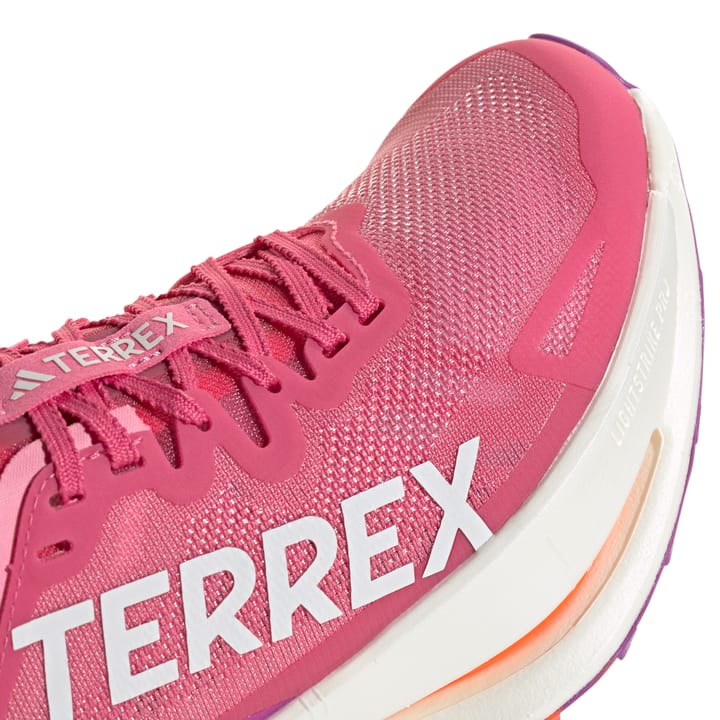 Women's Terrex Agravic Speed Ultra Trail Running Shoes Pnkfus/Crywht/Purbur Adidas