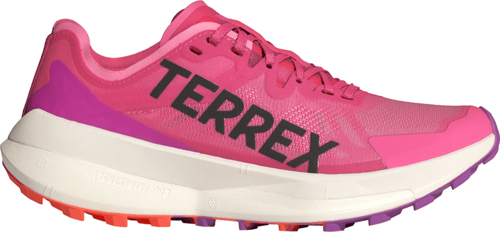 Adidas Women's Terrex Agravic Speed Trail Running Shoes Pink Fusion/Core Black/Purple Burst Adidas