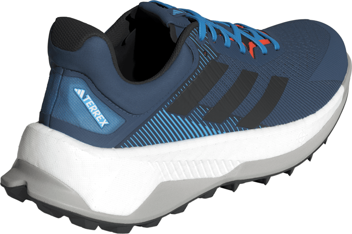 Adidas Men's Terrex Soulstride Ultra Trail Running Shoes Wonder Steel/Core Black/Pulse Blue Adidas