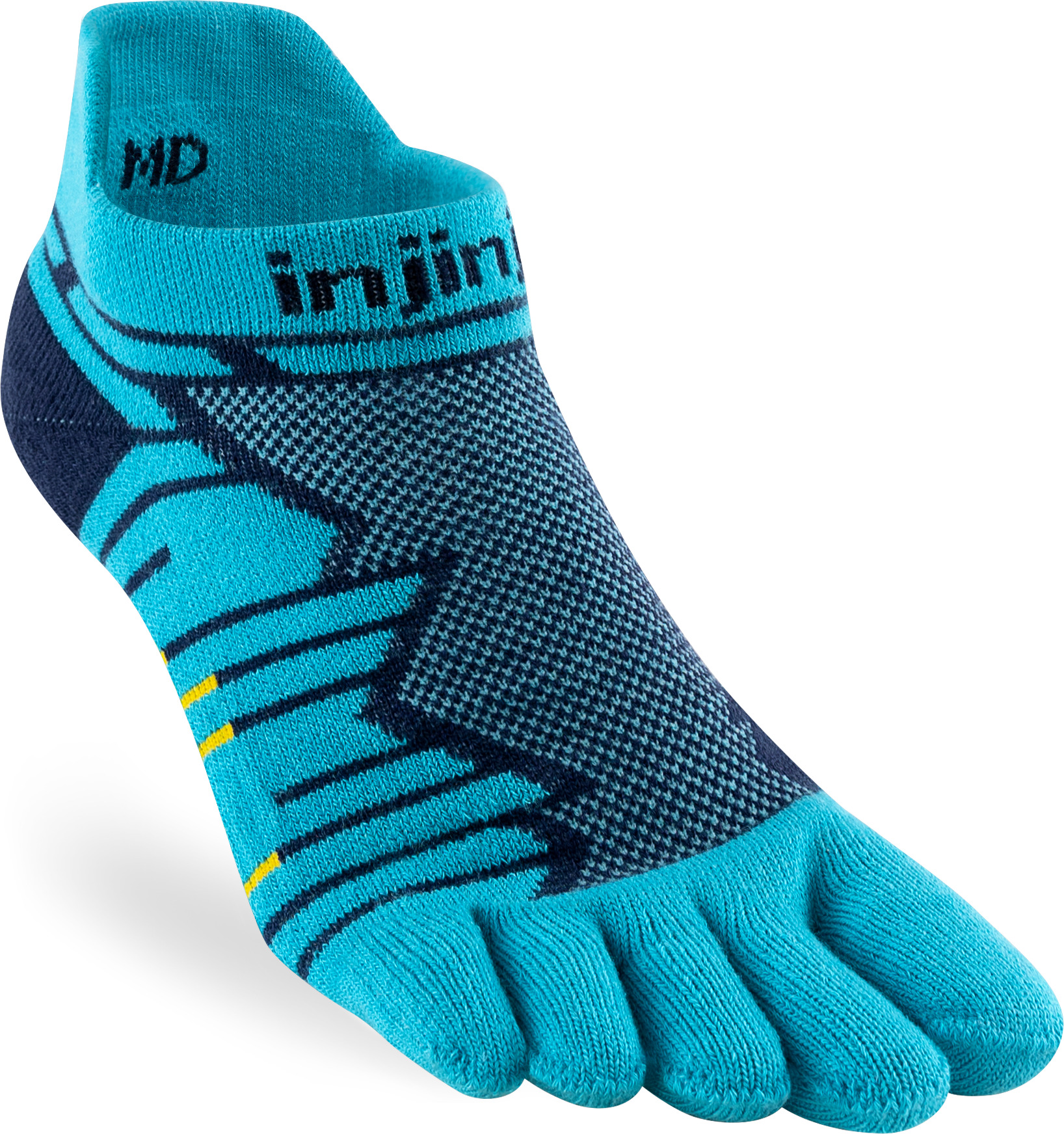 Injinji Men’s Ultra Run No-Show Pacific Blue