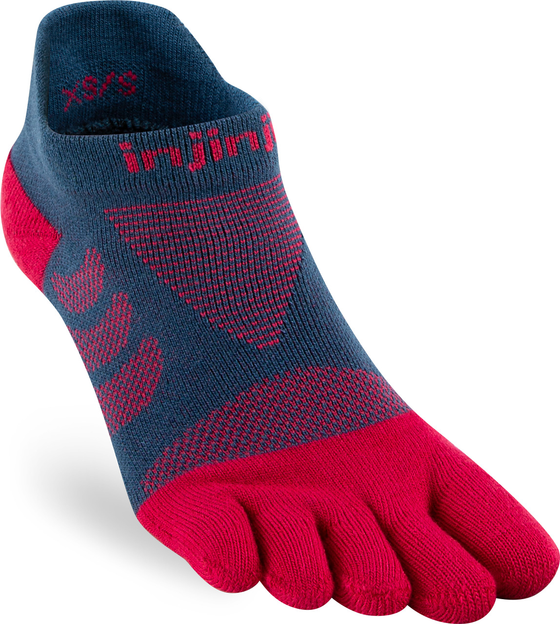 Injinji Women’s Ultra Run No-Show Berry