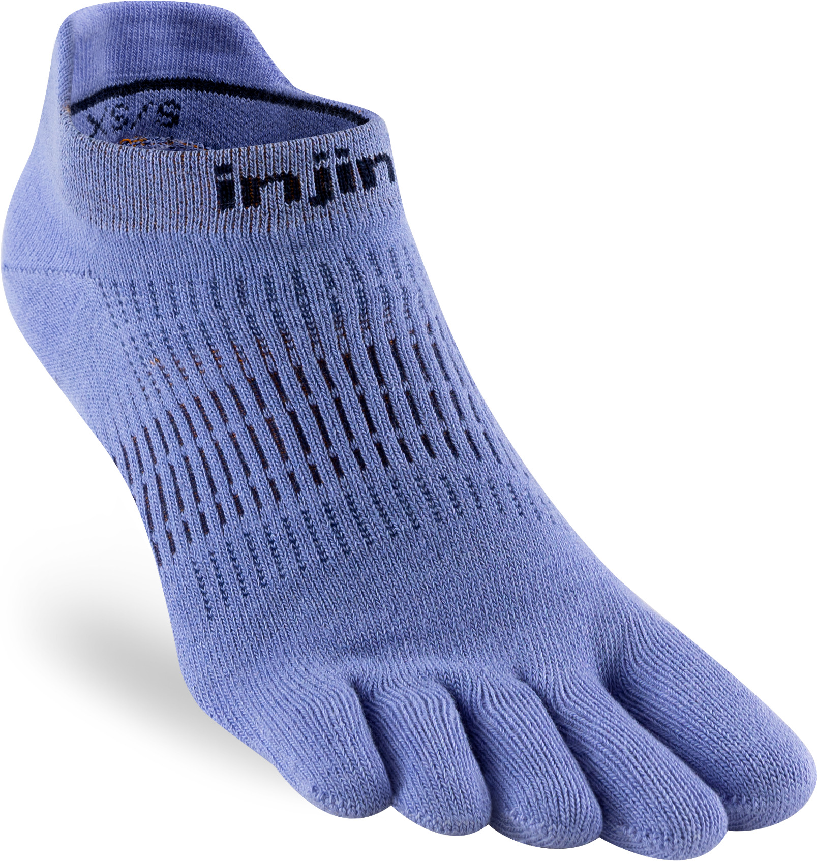 Injinji Women’s Run Lightweight No-Show Bluebell