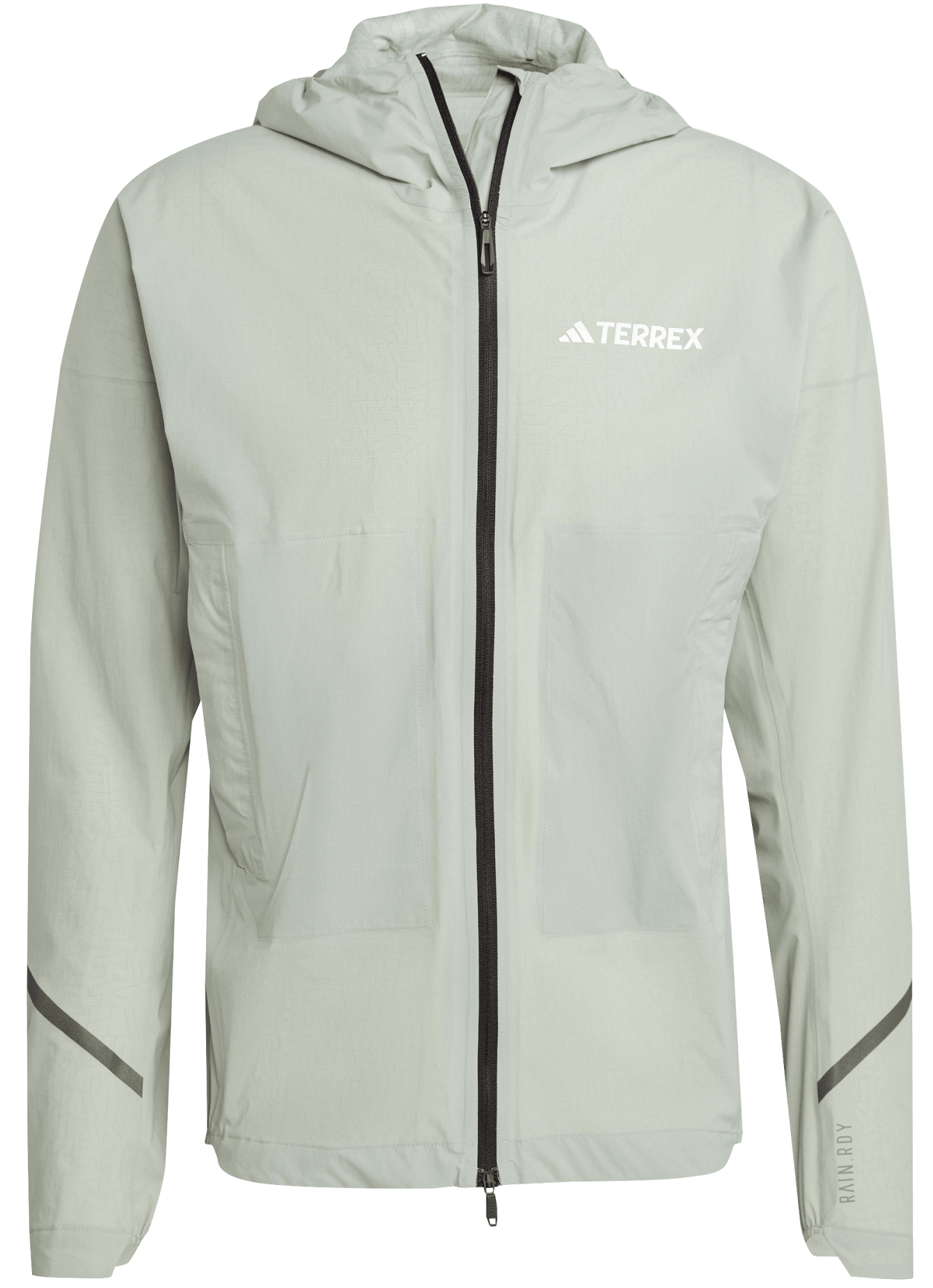 Adidas Men’s Terrex Xperior 2.5L Light RAIN.RDY Jacket Silver Green