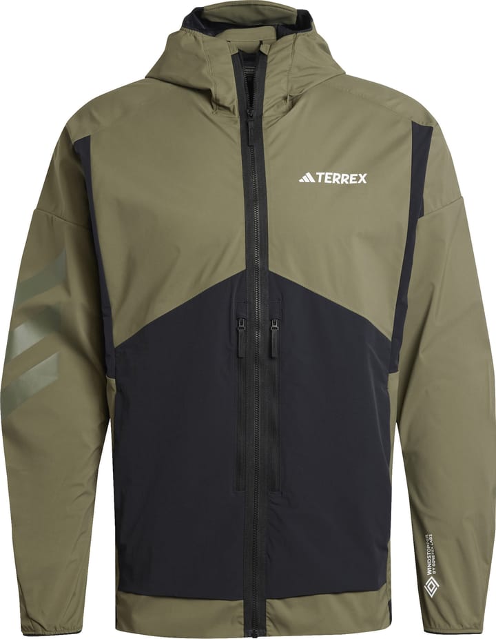 Adidas Men's Terrex Xperior 2L Lined RAIN.RDY Anorak Olistr/Black Adidas