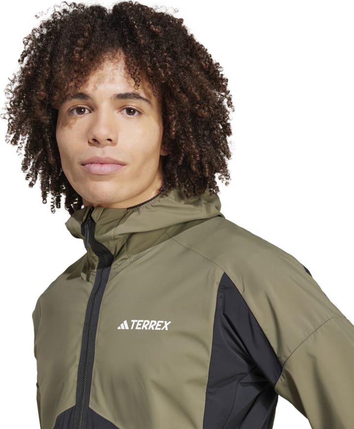 Adidas Men's Terrex Xperior 2L Lined RAIN.RDY Anorak Olistr/Black Adidas