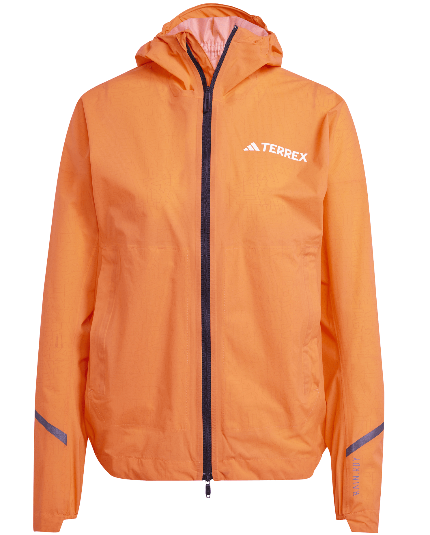 Adidas Women’s Terrex Xperior 2.5L Light RAIN.RDY Jacket Semi Impact Orange