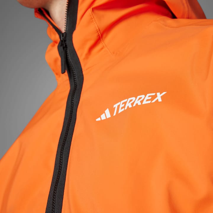 Adidas Men's Terrex Techrock Soft Shell Jacket Semi Impact Orange/Black Adidas